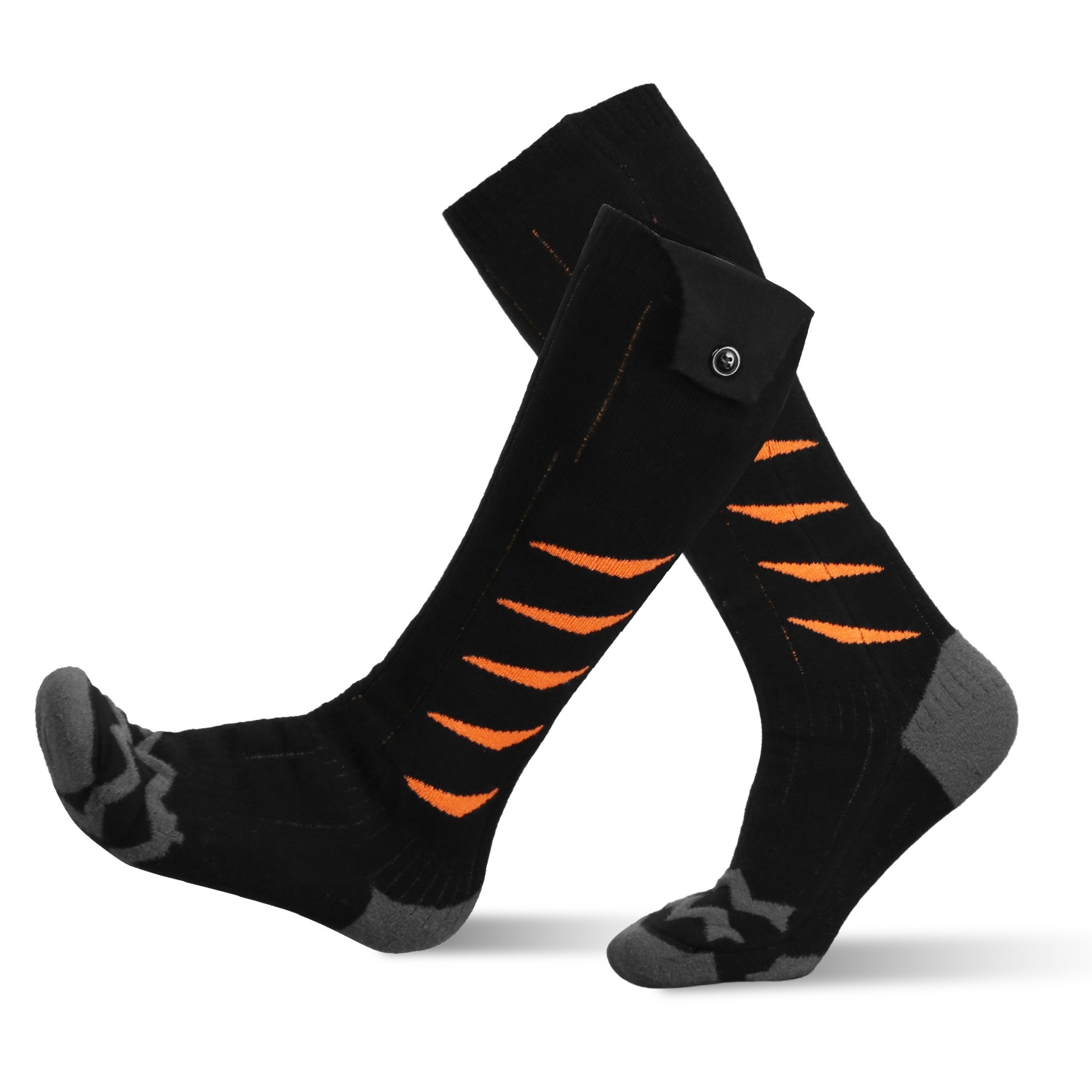 APP-Controlled Heated Socks – Rechargeable 5000mAh Electric Thermal Socks for Men & Women, 4 Heat Levels, Winter Warm Socks for Skiing, Hiking, Hunting - Image 2