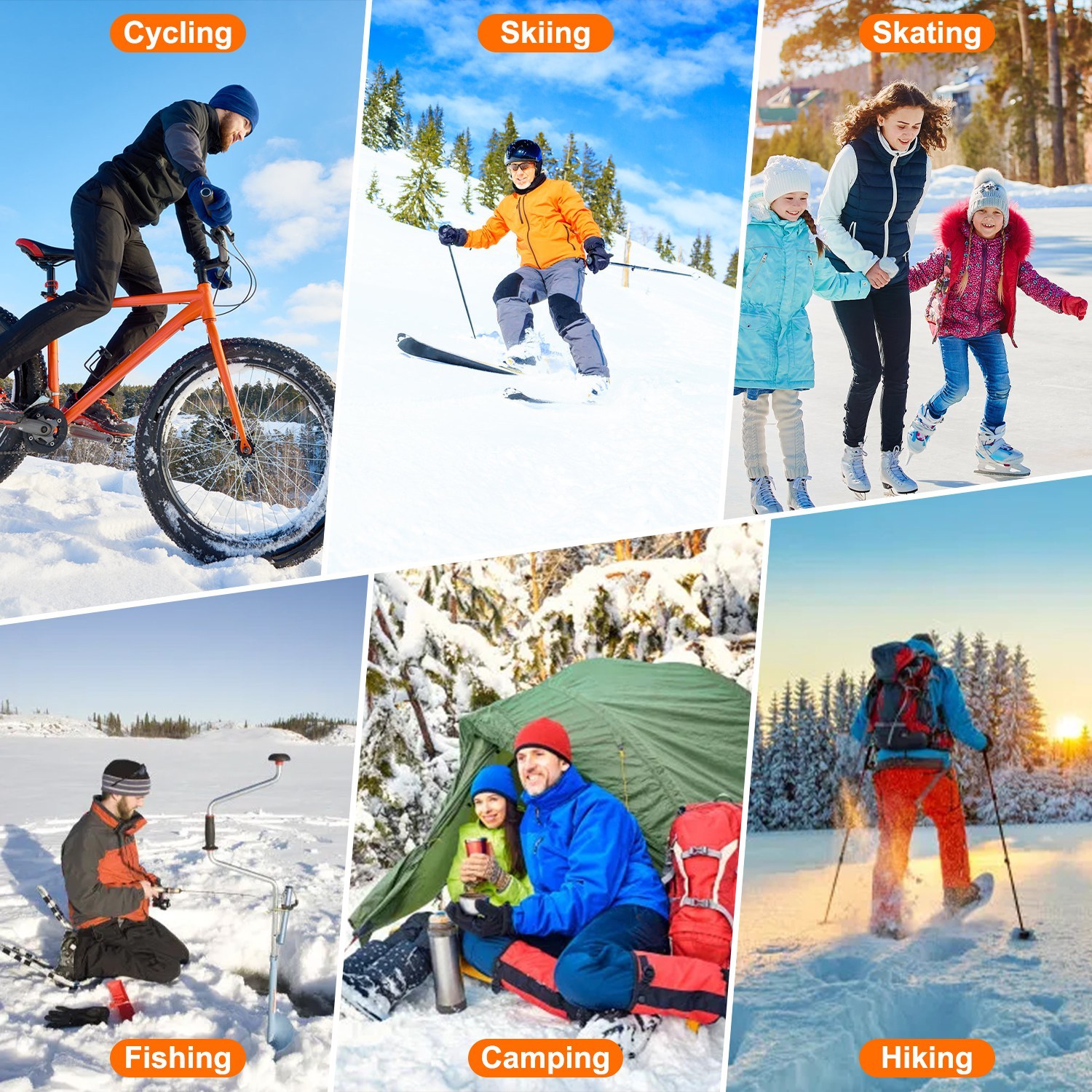 APP-Controlled Heated Socks – Rechargeable 5000mAh Electric Thermal Socks for Men & Women, 4 Heat Levels, Winter Warm Socks for Skiing, Hiking, Hunting - Image 5