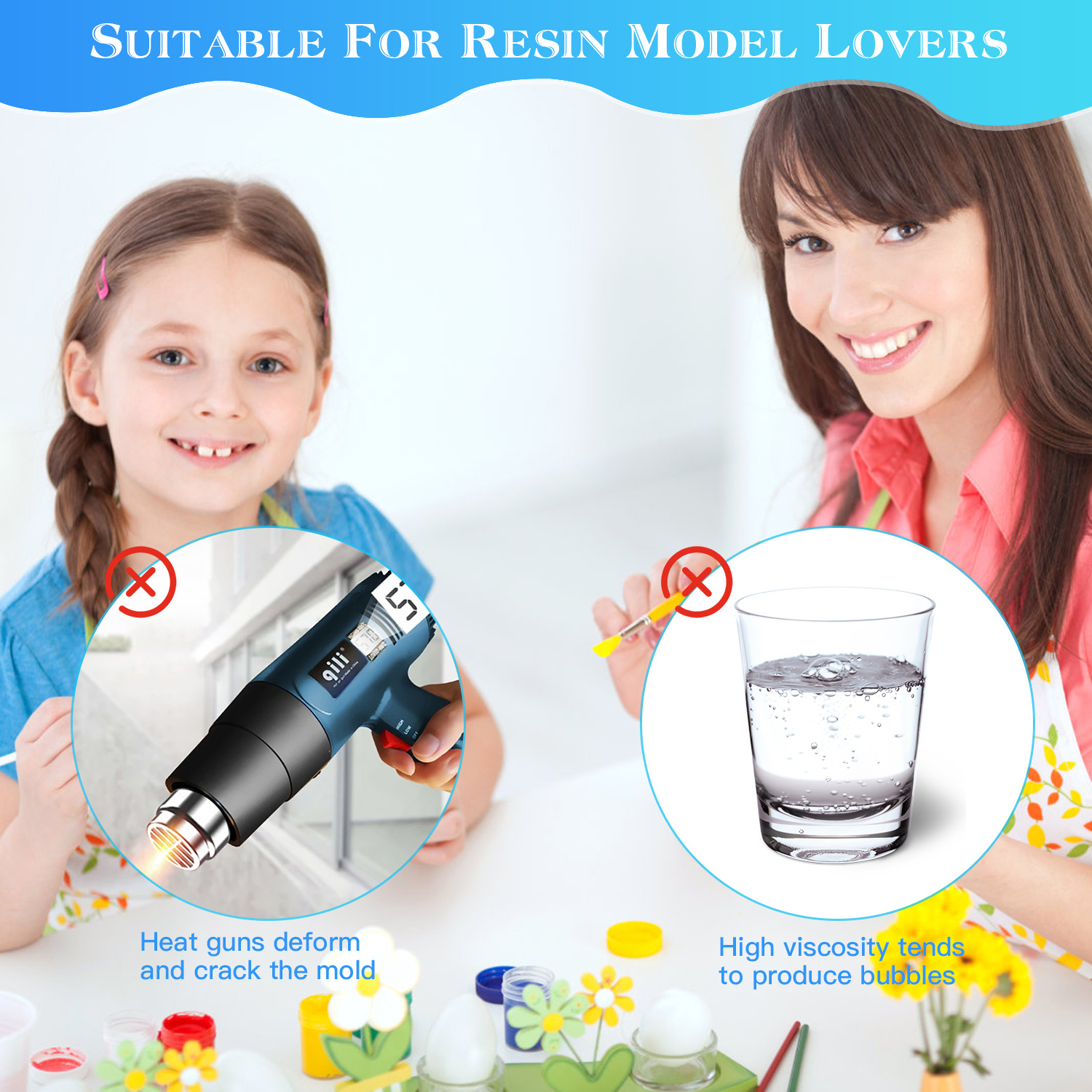 Resin Heating Mat with Smart Timer – 4-Level Temperature Curing Pad for Epoxy Resin, Silicone Molds & DIY Crafting - Image 4