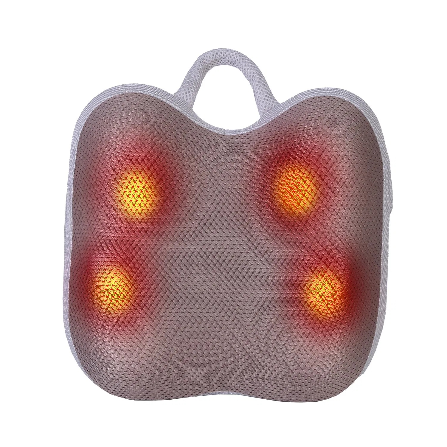 Shiatsu Back And Waist Massager With Heat Cordless Rechargeable Kneading Lower Back Massage Pillow Portable Lumbar Massager For Home Car Office - Image 7